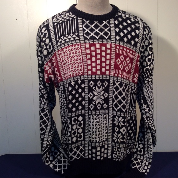 Vintage Jantzen mens crewneck sweater size large made in USA - Picture 1 of 8